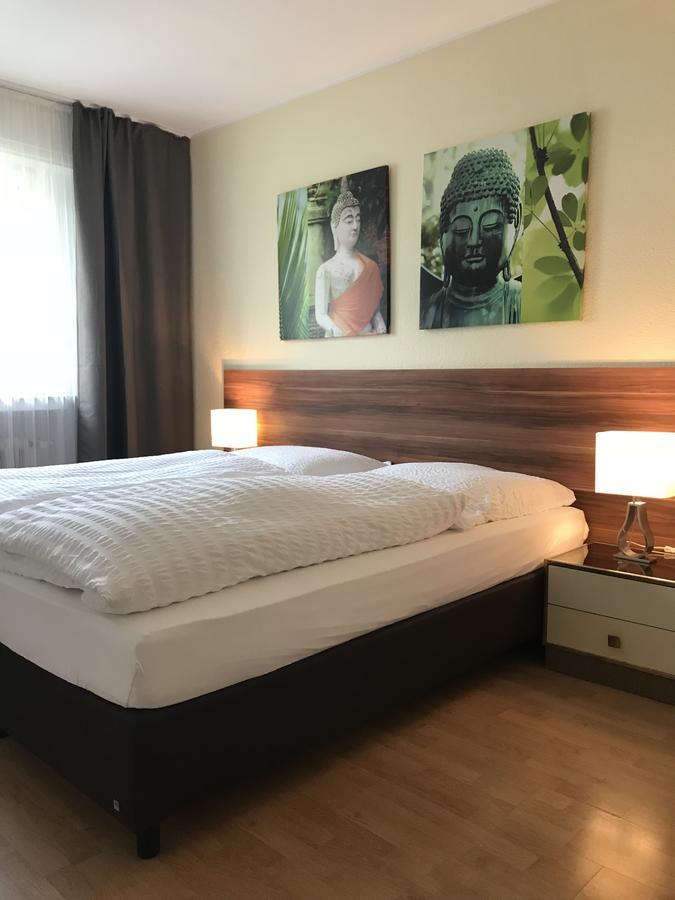 Apartmenthaus Sonnen Düsseldorf Exteriör bild